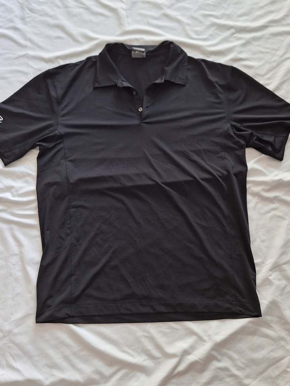 Nike Golf Tour Performance Dri Fit L Men's Black Polo Shirt